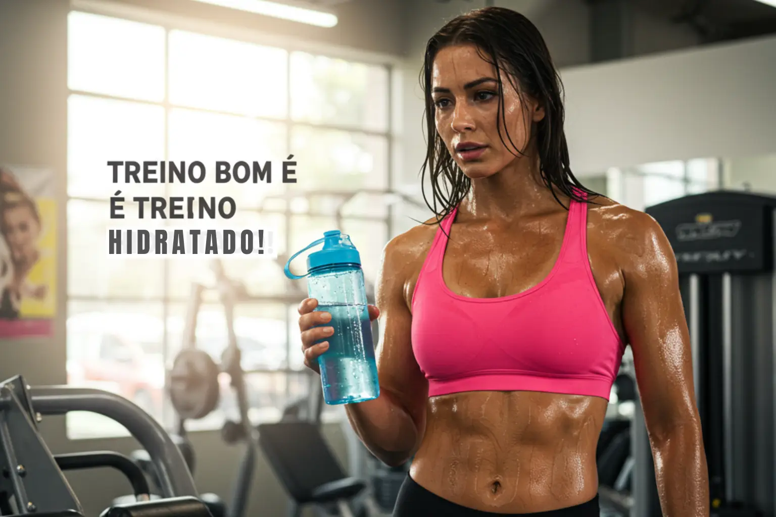 Hábito saudável – hidratação no treino
