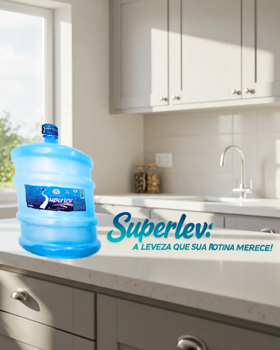 🔵 Superlev é sinônimo de pureza e confiança!